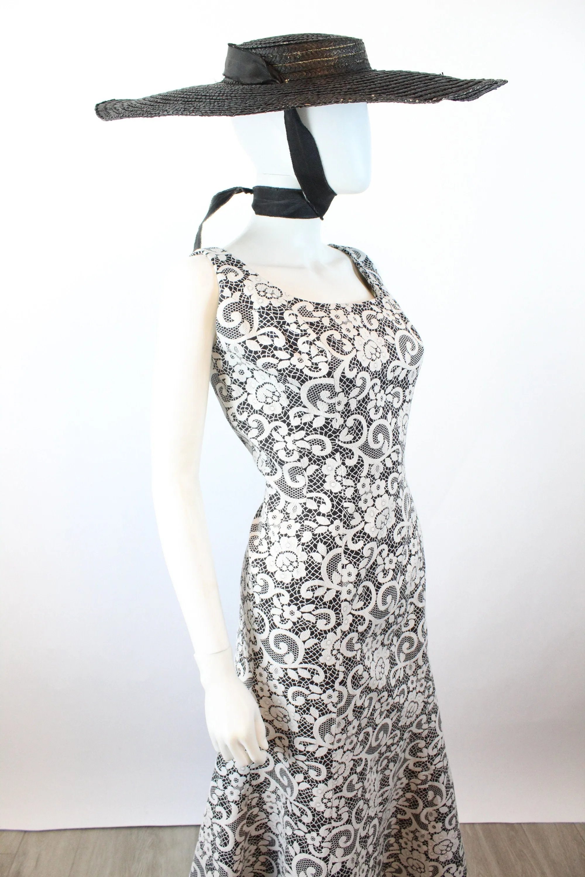 1960s SAKS FIFTH AVENUE mermaid gown dress medium | new spring summer