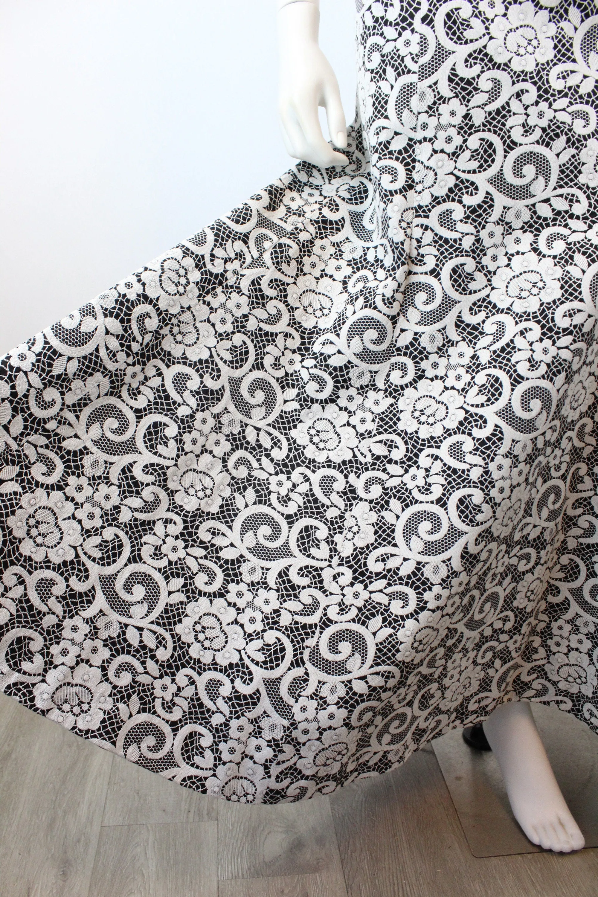 1960s SAKS FIFTH AVENUE mermaid gown dress medium | new spring summer
