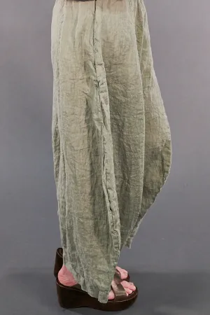 3187 3D Linen Crop Lichen-U