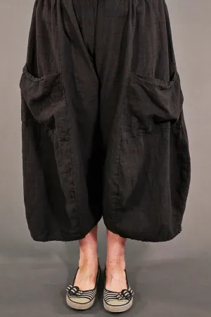 3258 Chopped Pant Magpie Black-U