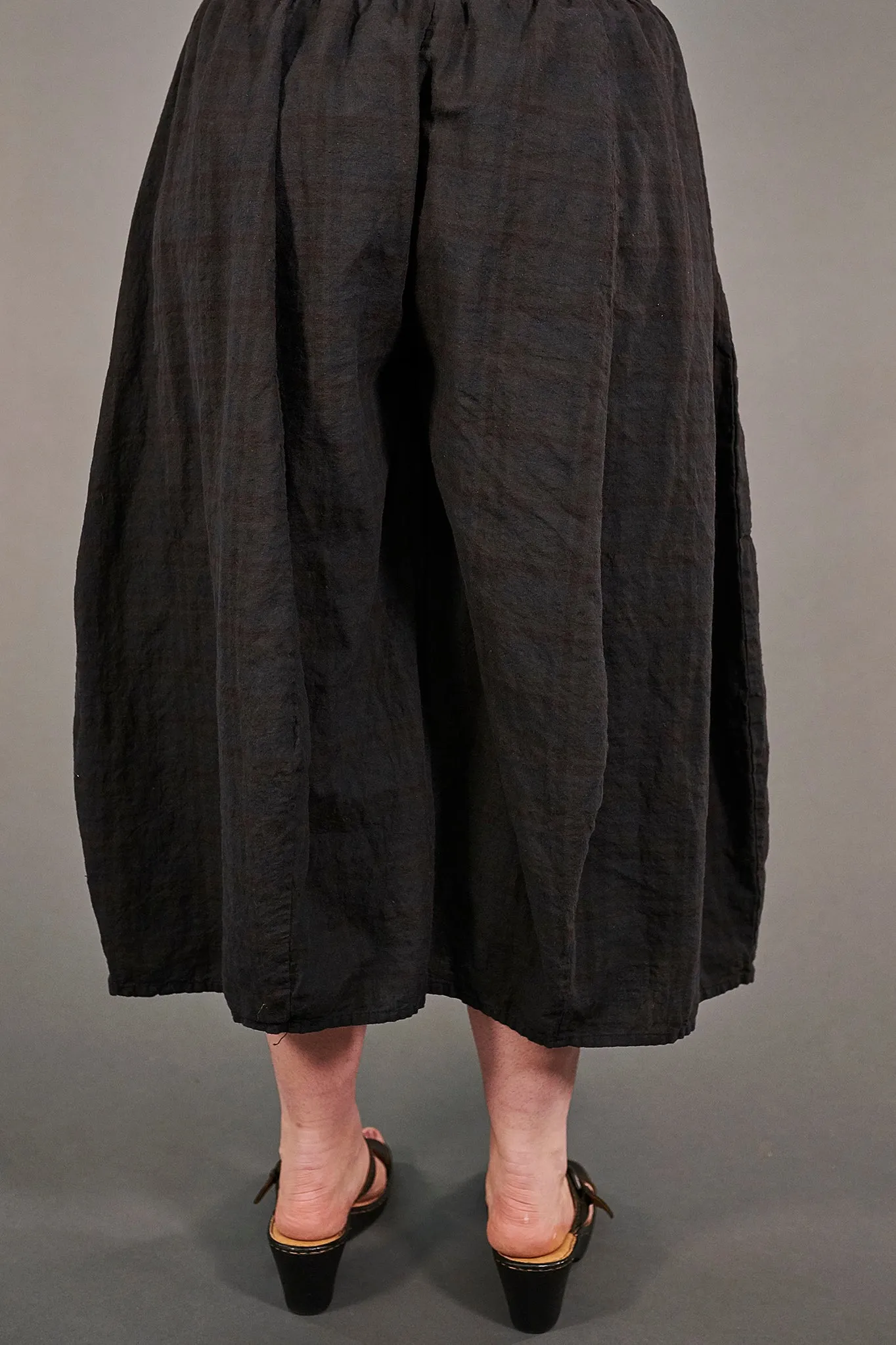 3258 Chopped Pant Magpie Black-U