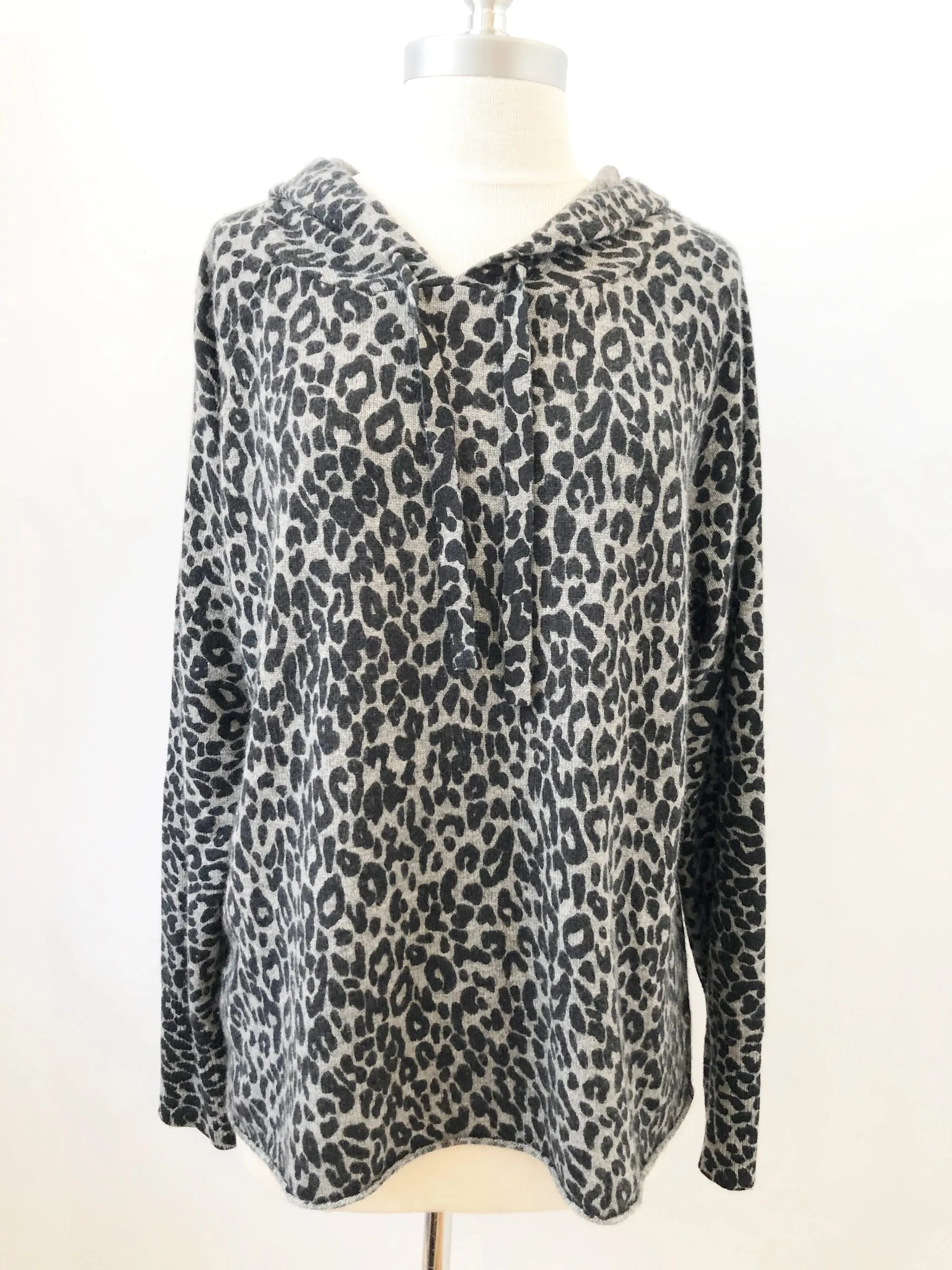 360 Cashmere Hooded Sweater Size M