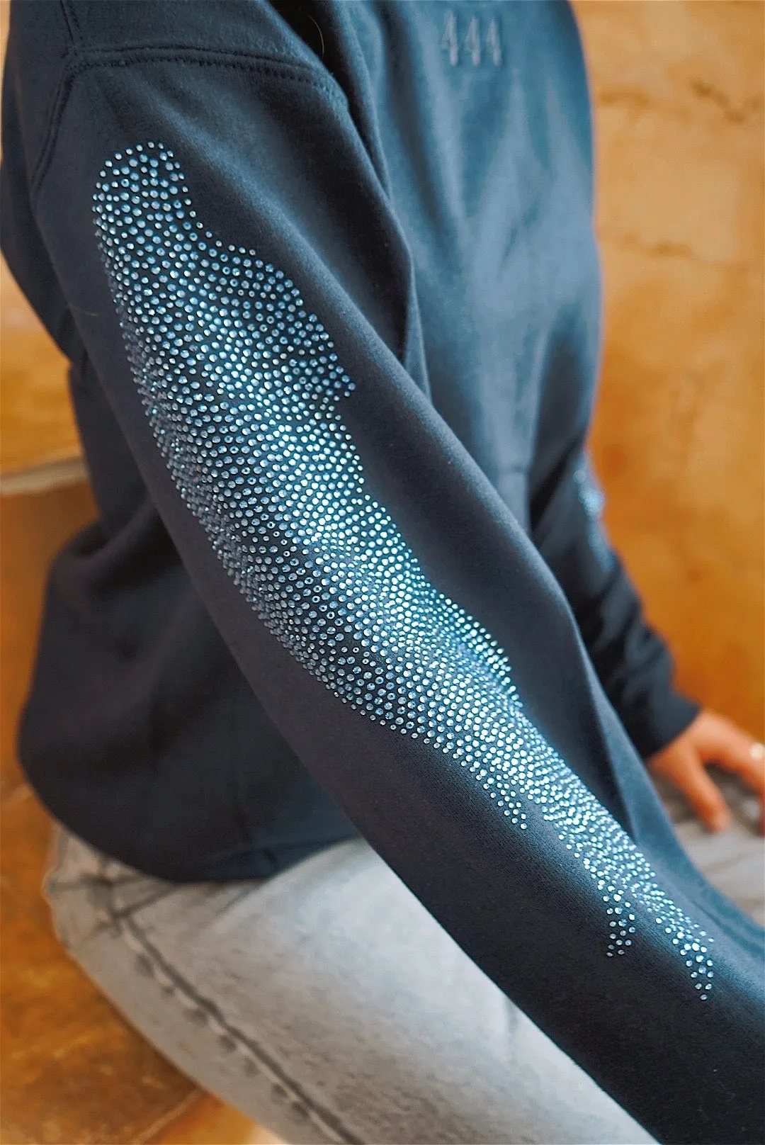 444 Blue Pullover