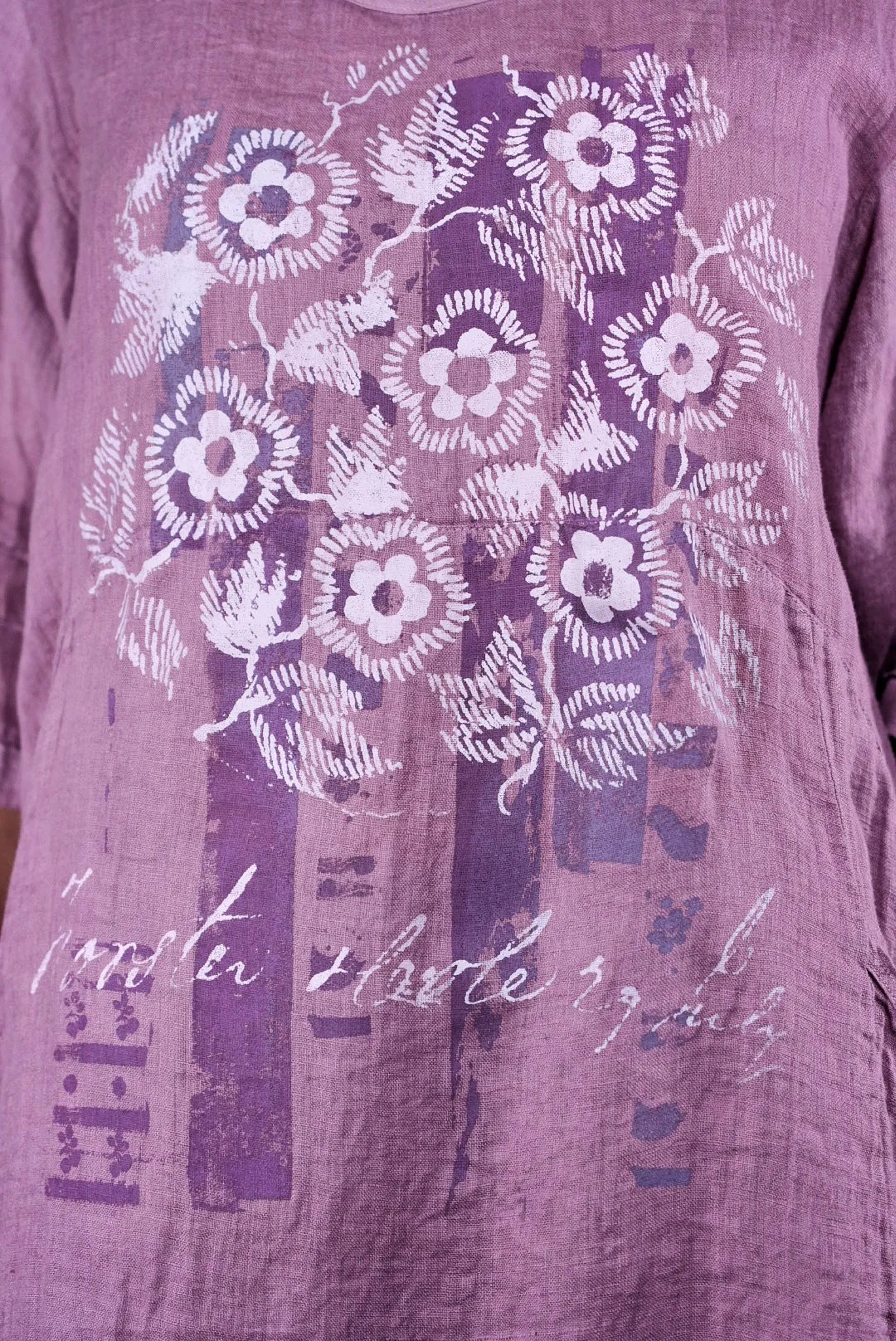 7114 Wave Dress Tulsi Rose #2-P