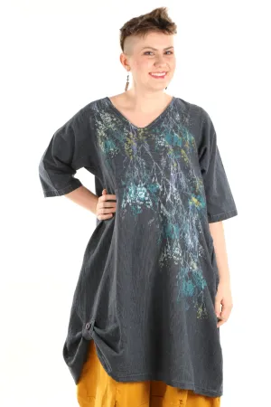 7213 Lucky Striped Dress Kingfisher/Indigo-P