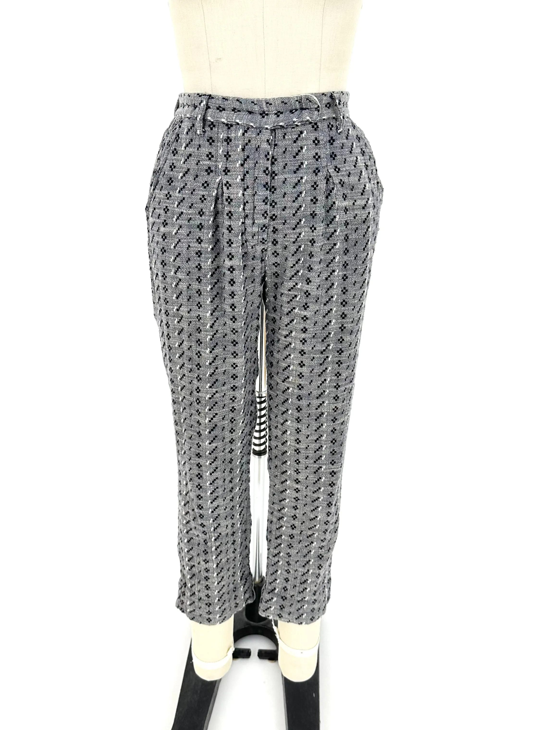 Ace & Jig Jacquard Cropped Pants