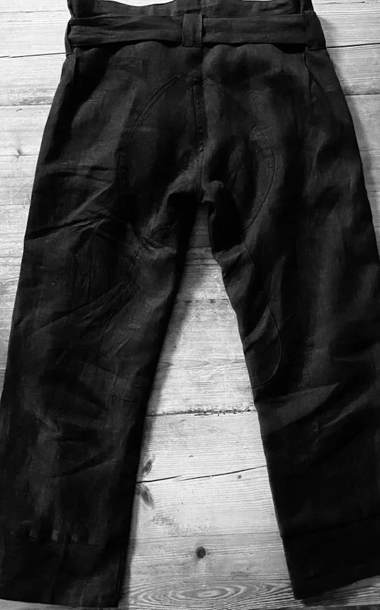 Alameda Pant in Ink Linen