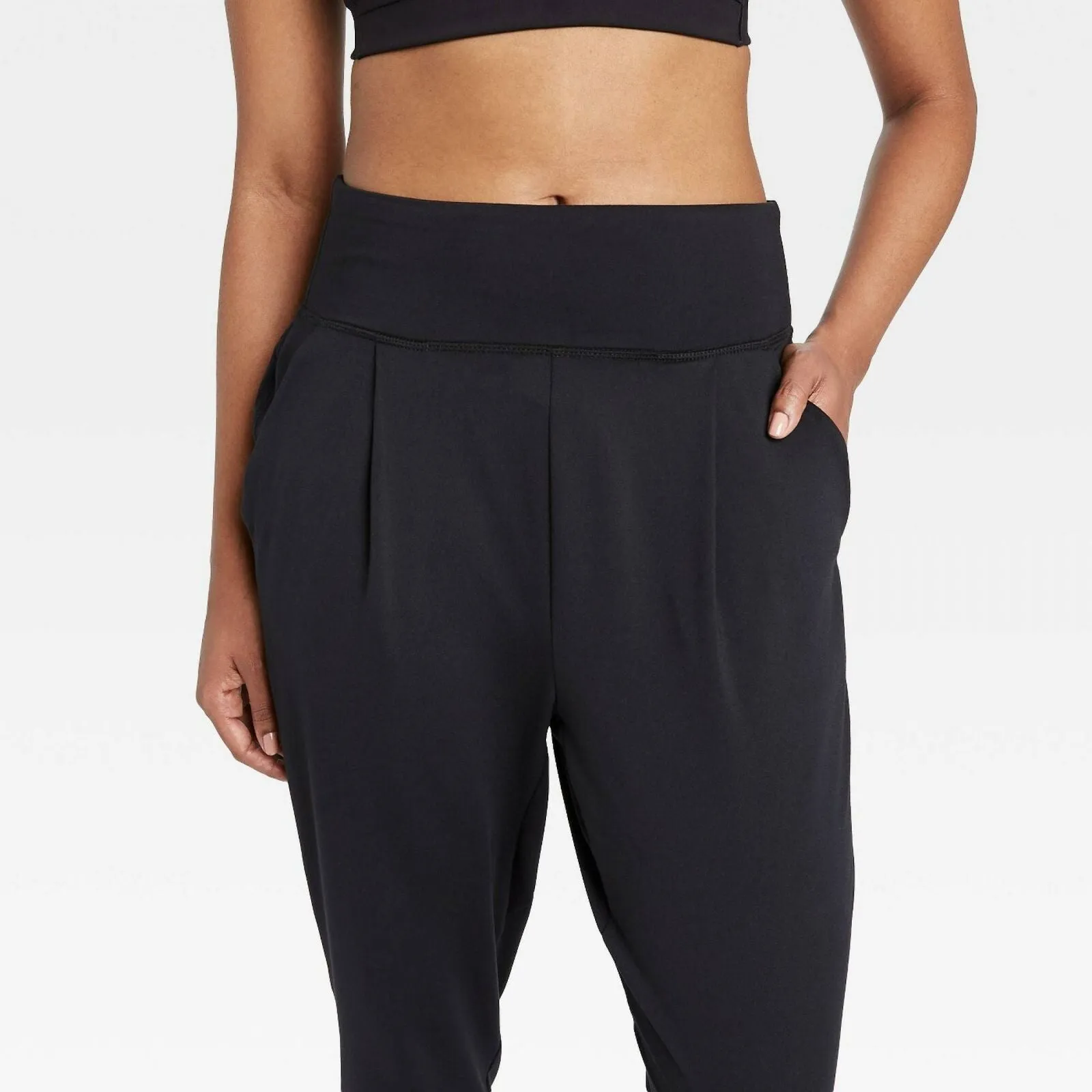 All In Motion Women's Loose Fit Mid-Rise Practice Leggings Pants