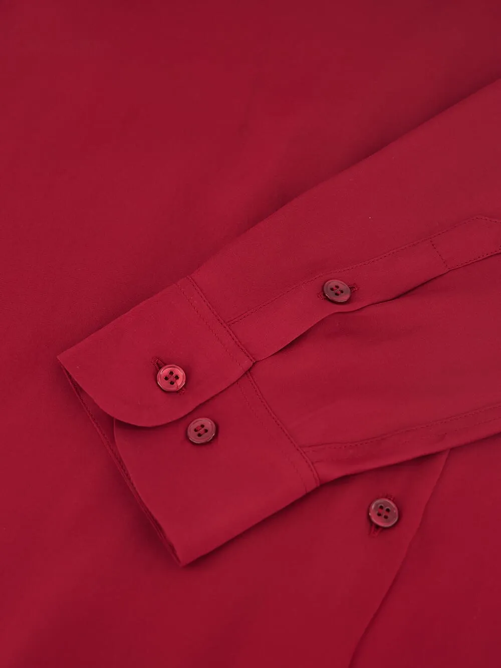 Ametista Bordeaux Silk Shirt