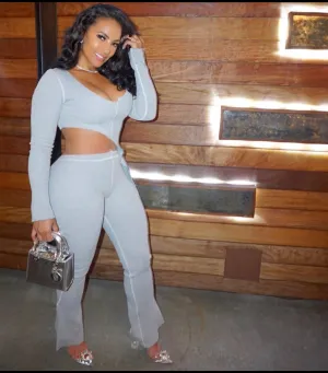 Angle Cut Two Piece Set