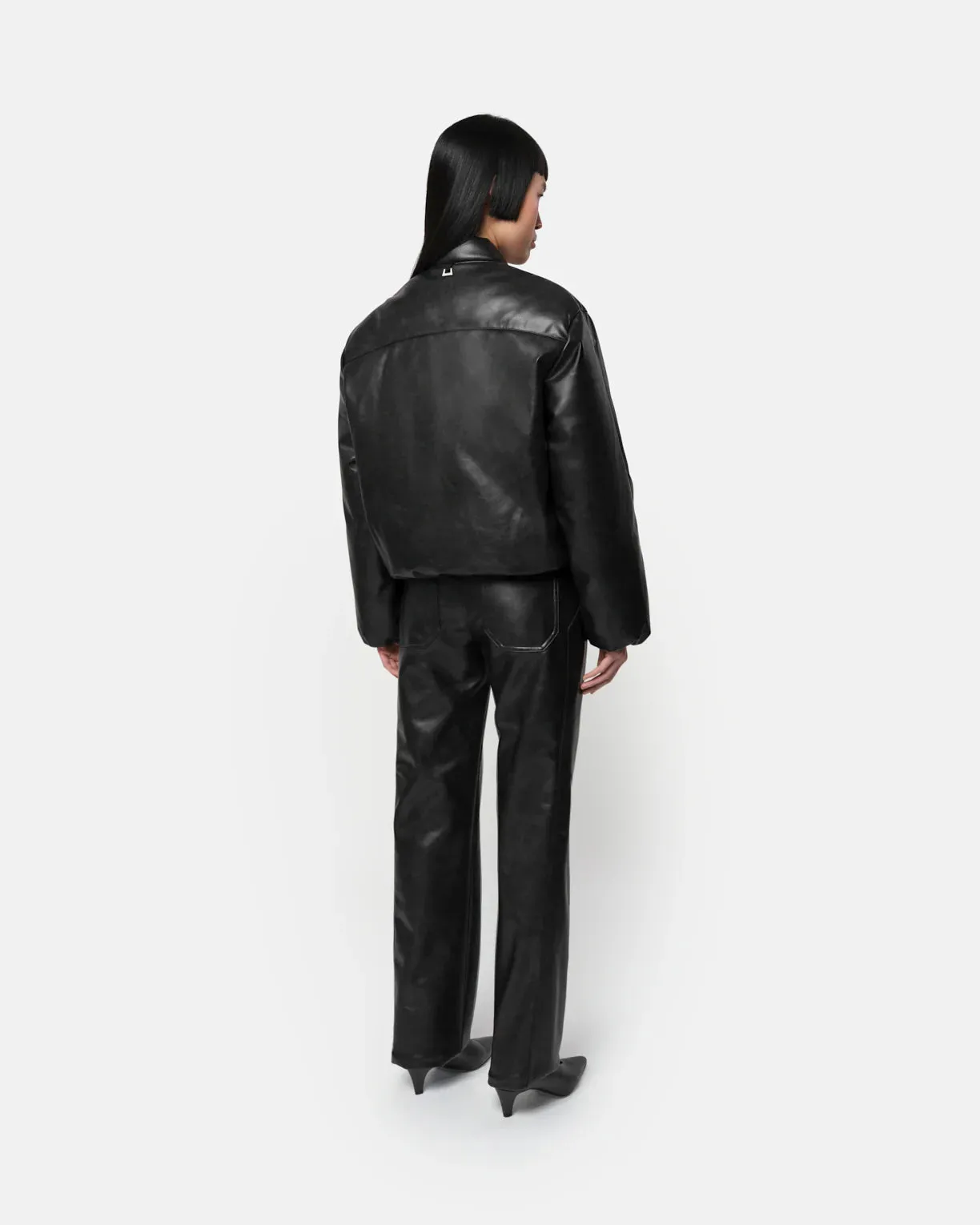 Apparis Gigi Padded Bomber Noir
