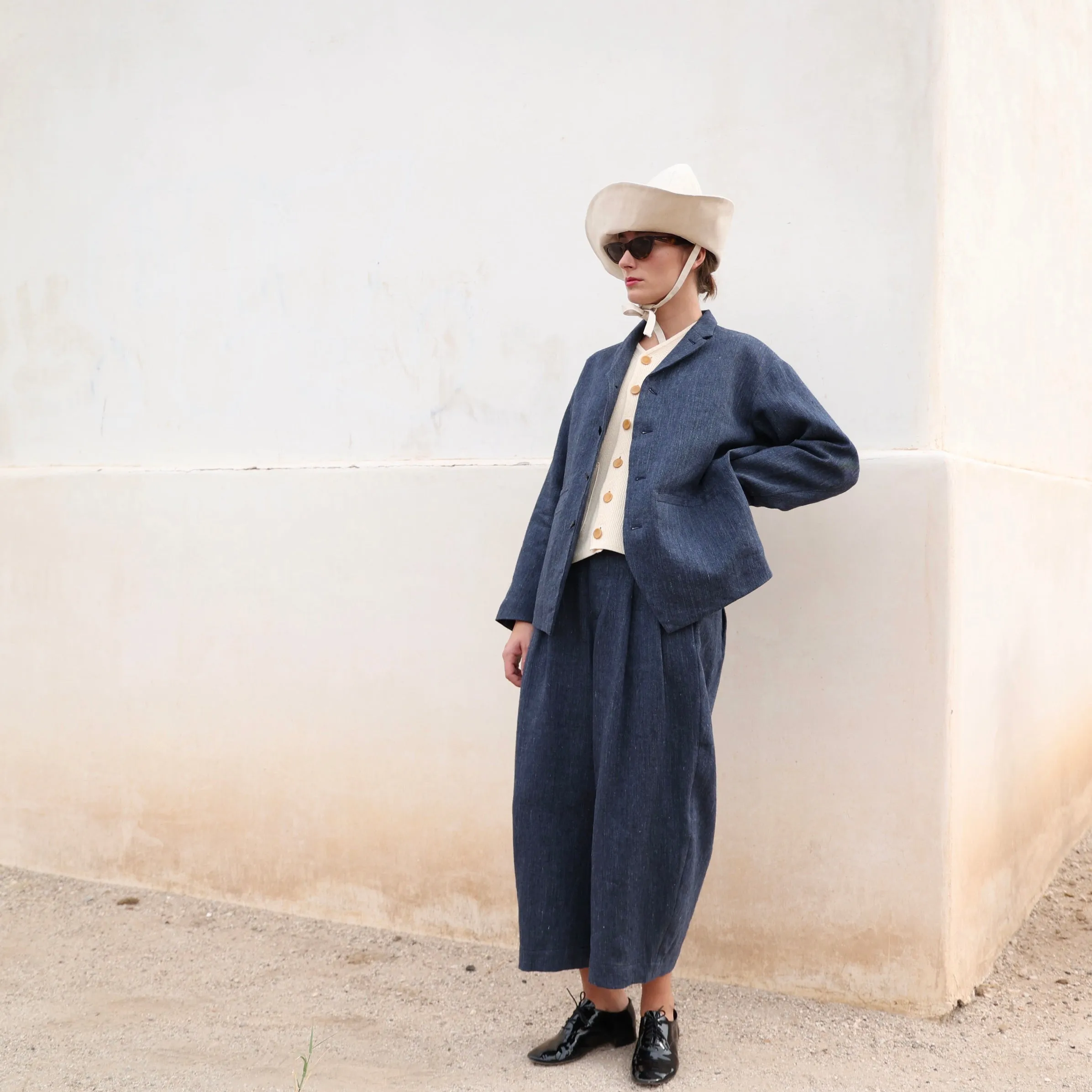 Aseedonclöud Sankayo Jacket - Indigo