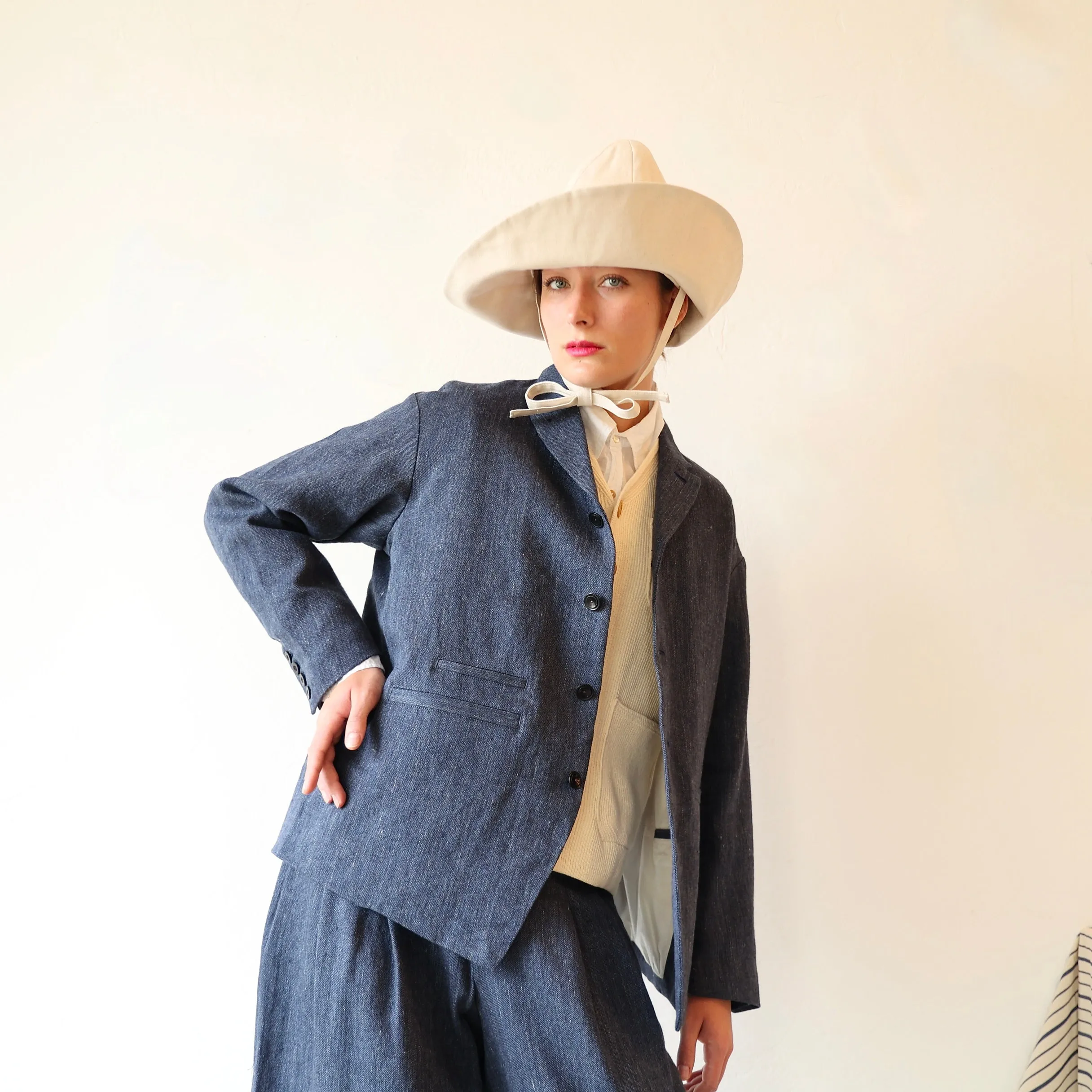 Aseedonclöud Sankayo Jacket - Indigo