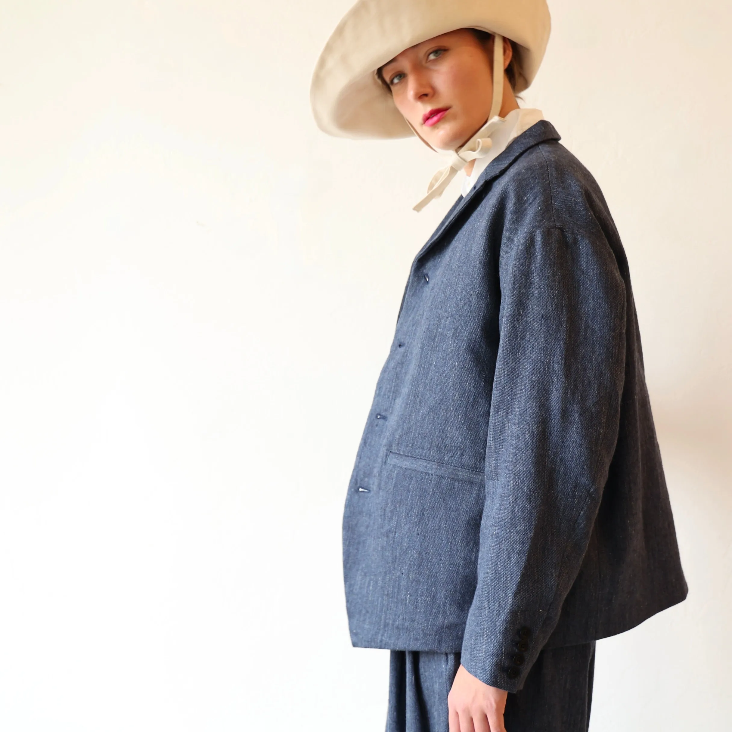 Aseedonclöud Sankayo Jacket - Indigo