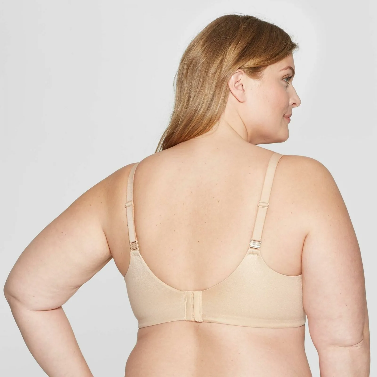 Auden Women's Plus Size Superstar Lightly Lined T-shirt Bra