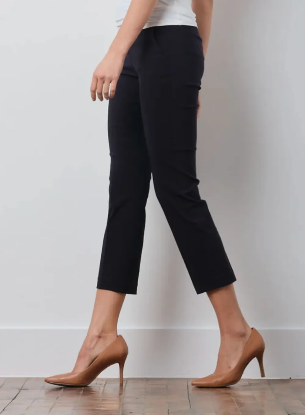 AVENUE MONTAIGNE | Lulu Cropped Slim Pant
