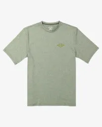 Billabong Diamond Shoreline LF LS Rashshirt - Military Heather