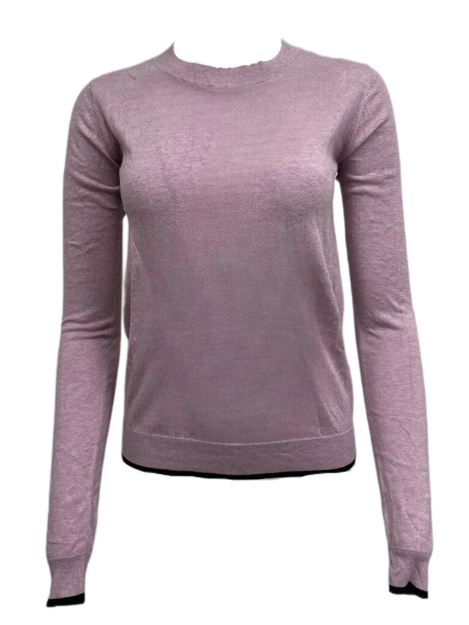 BLK DNM Women's Dusty Pink Cotton Silk Sweater 21 Size S NWT