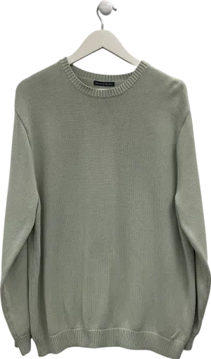 Brandy Melville Green Cotton Sweater One Size
