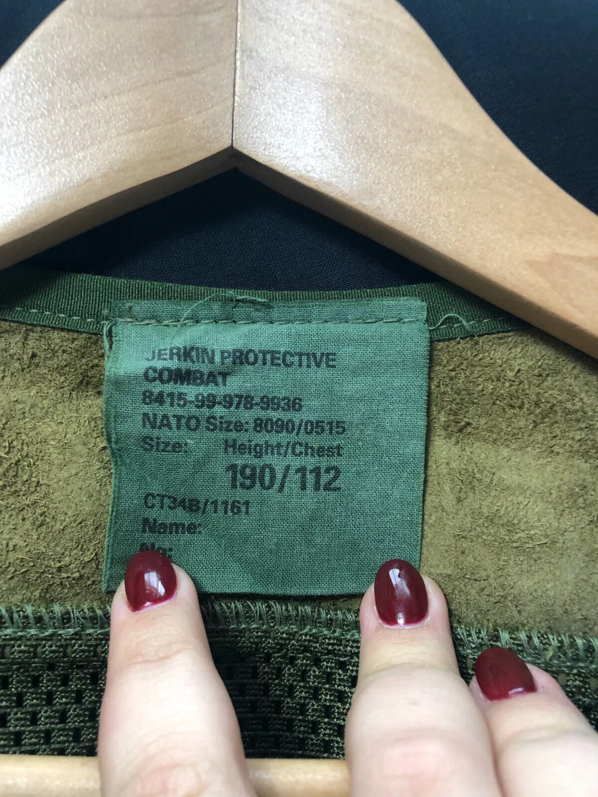 British Military Surplus Combat Protective DPM Tank Crew Jerkin - Size 190/112