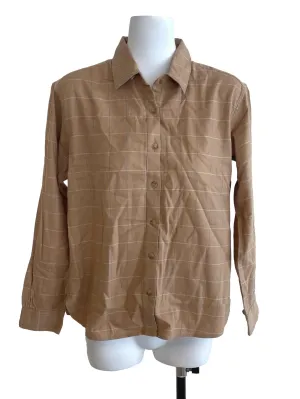 Brown Checked Shirt