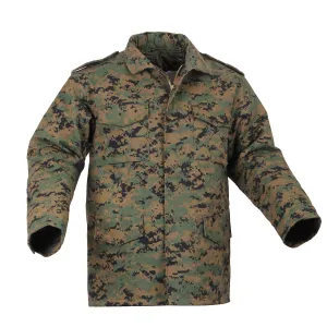 Camo M-65 Field Jacket Woodland Digital Camo