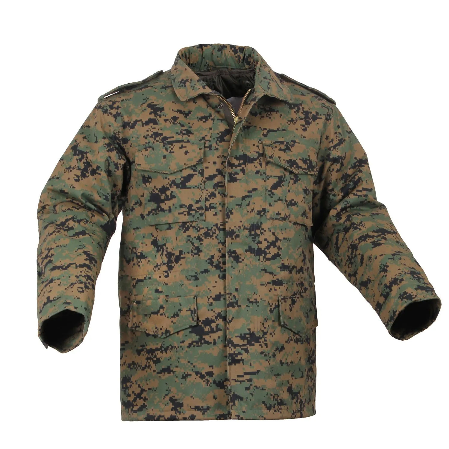 Camo M-65 Field Jacket Woodland Digital Camo