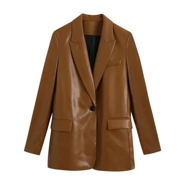 Caramel Brown Pant Suit