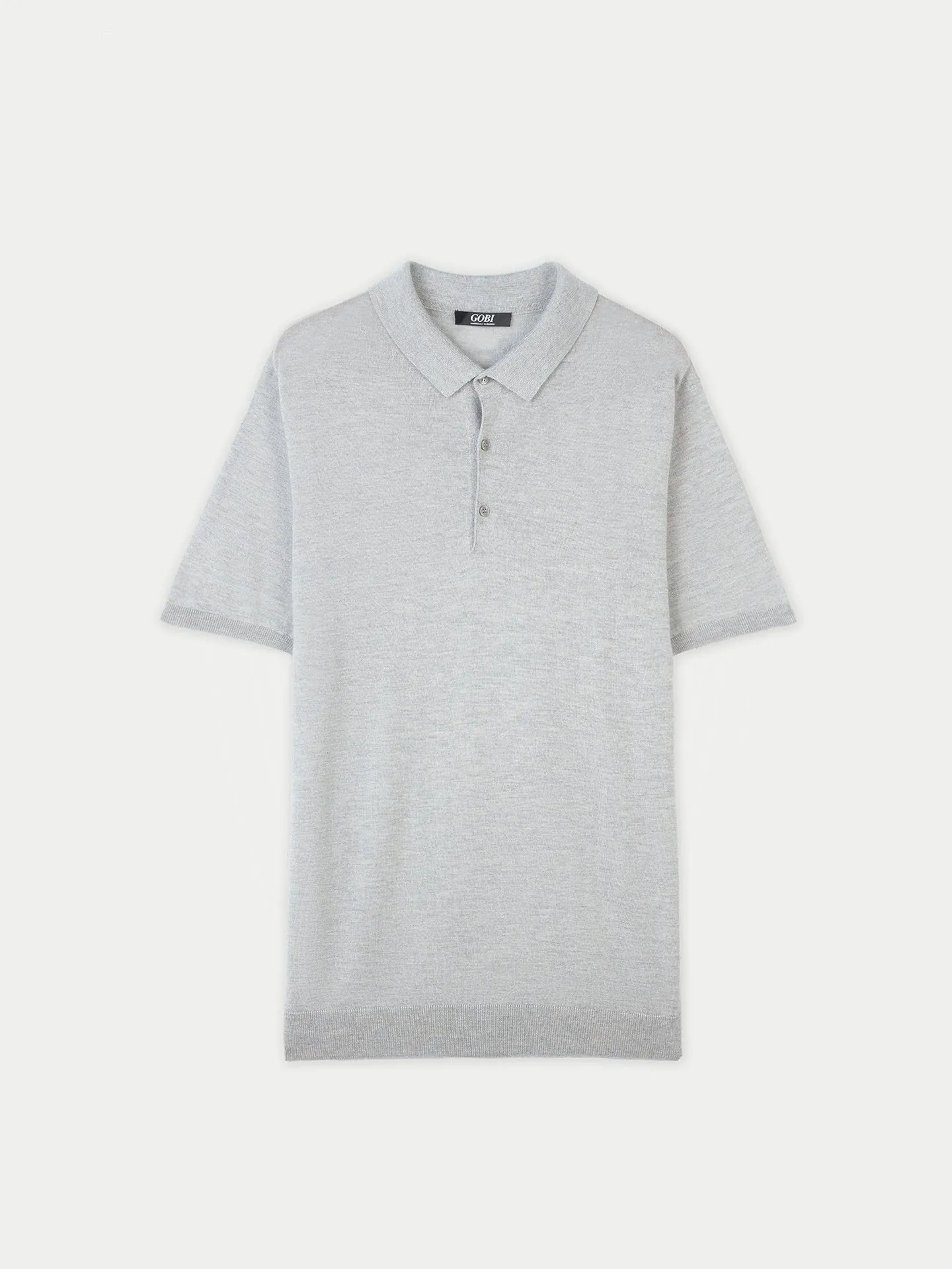 Cashmere Silk Polo Shirt