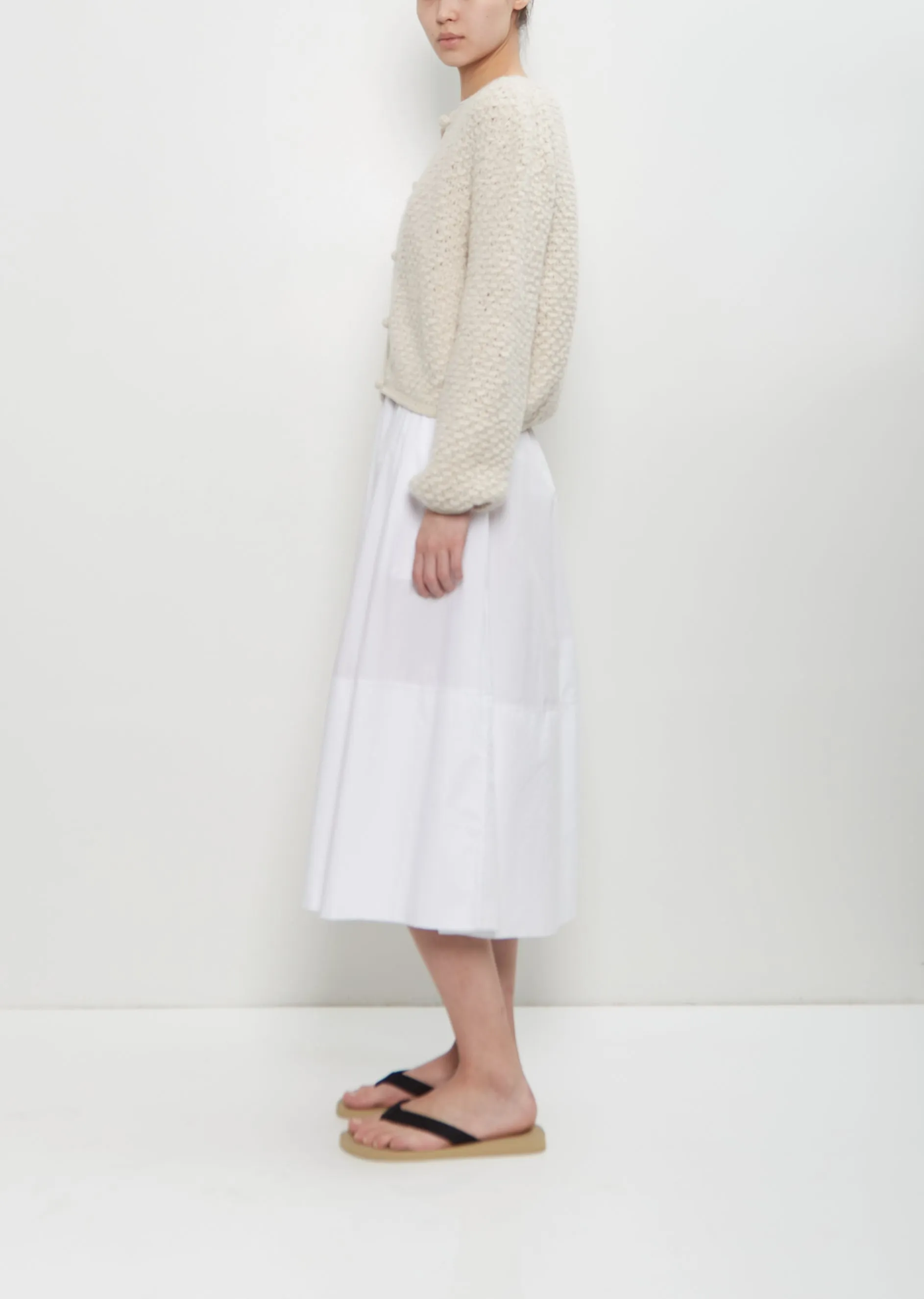 Cashmere Silk Teddy Cardigan