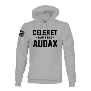 CELER ET AUDAX (ROYAL GREEN JACKETS) HOODIE