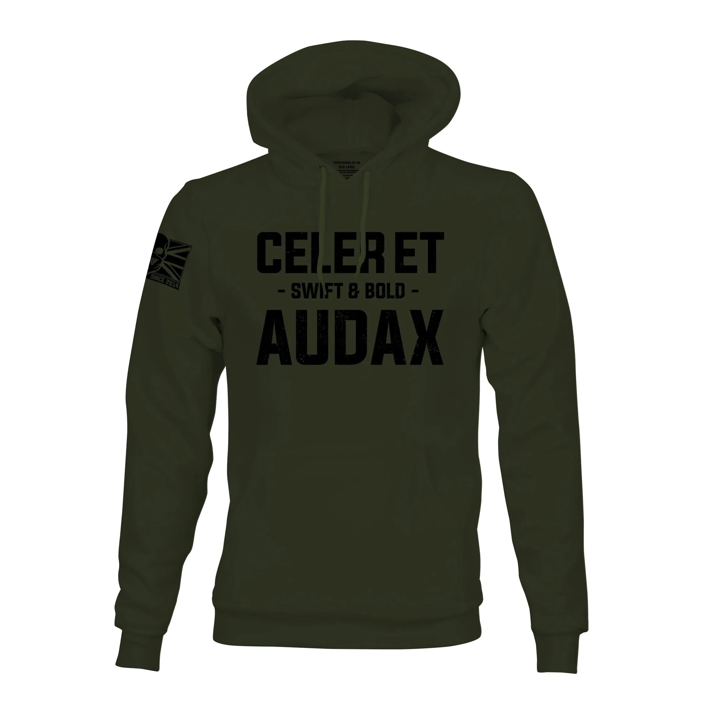 CELER ET AUDAX (ROYAL GREEN JACKETS) HOODIE