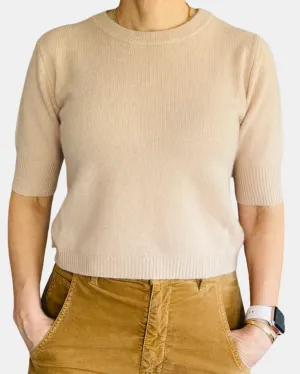 CELINA SHORT SLEEVE TOP IN PINK