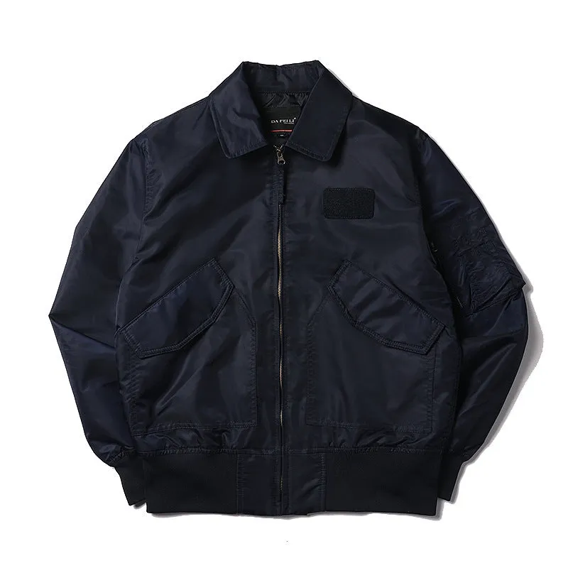 Chictango Lapel Bomber Jacket