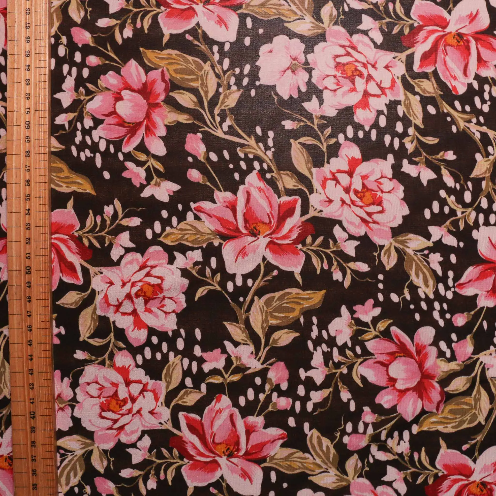 Chiffon Fabric - Black