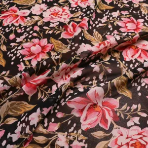 Chiffon Fabric - Black