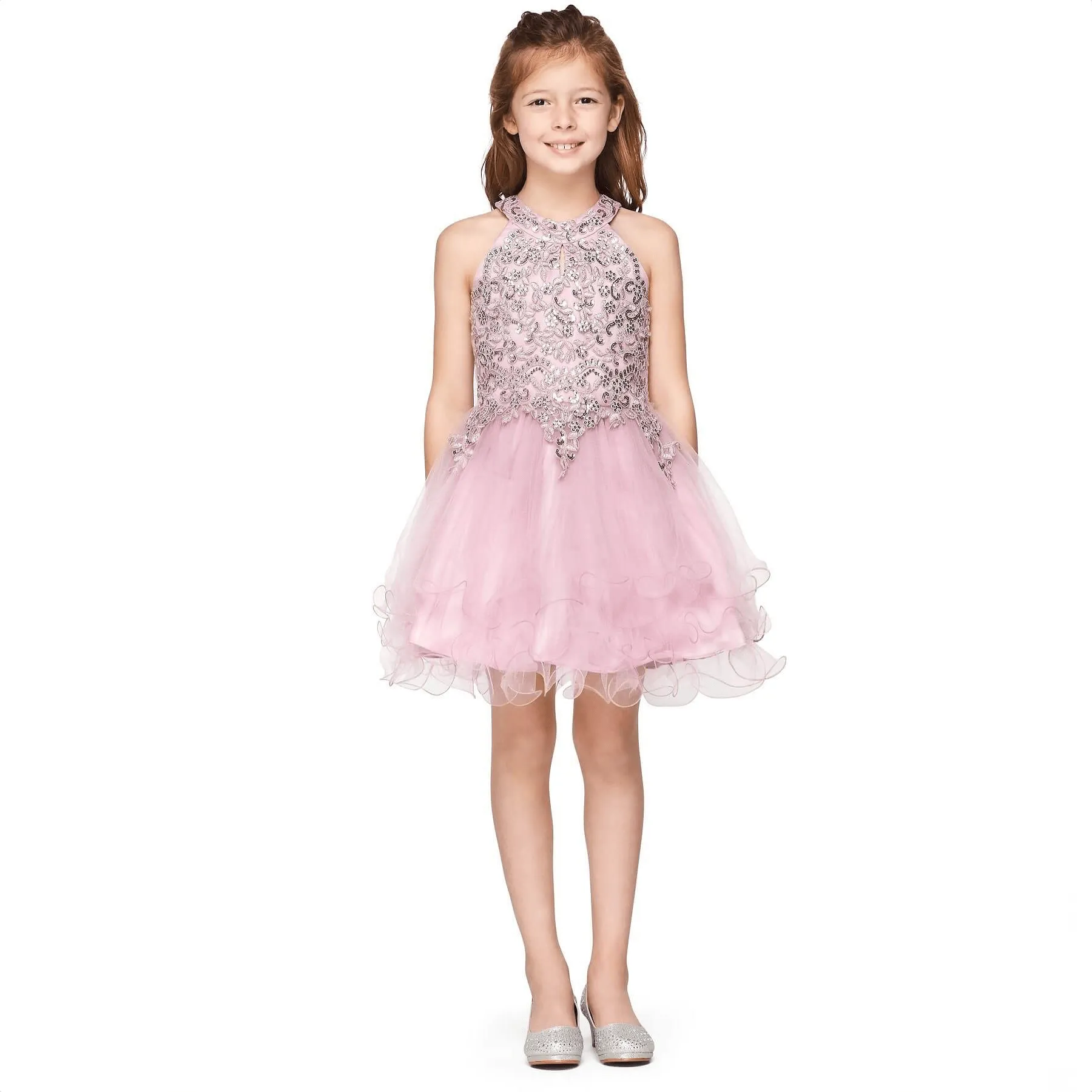 Clara Dress - Peach