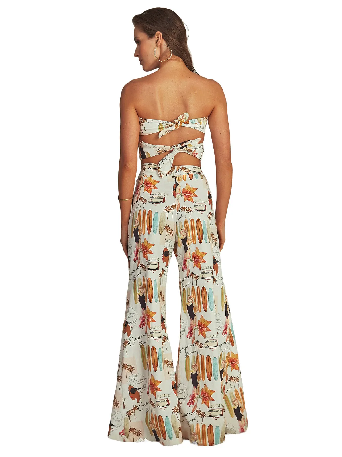 Cropped Bustier-Lydia Pant ::RET