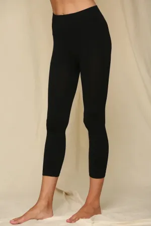 Cropped Legging - Black