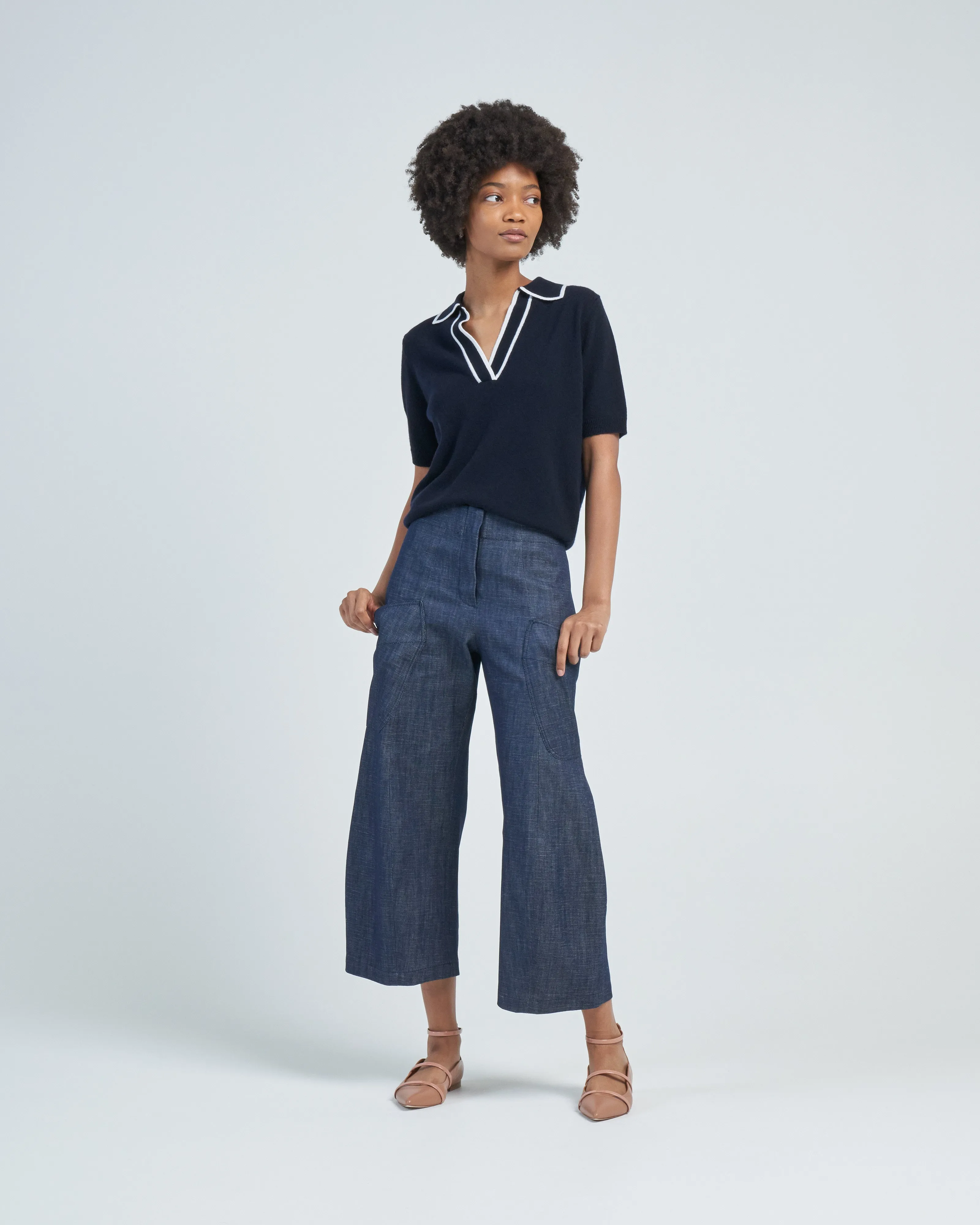 curved eda culotte