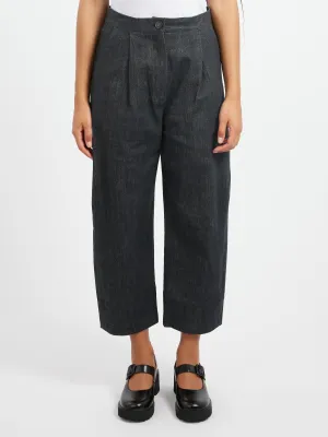 Denim With Pleats