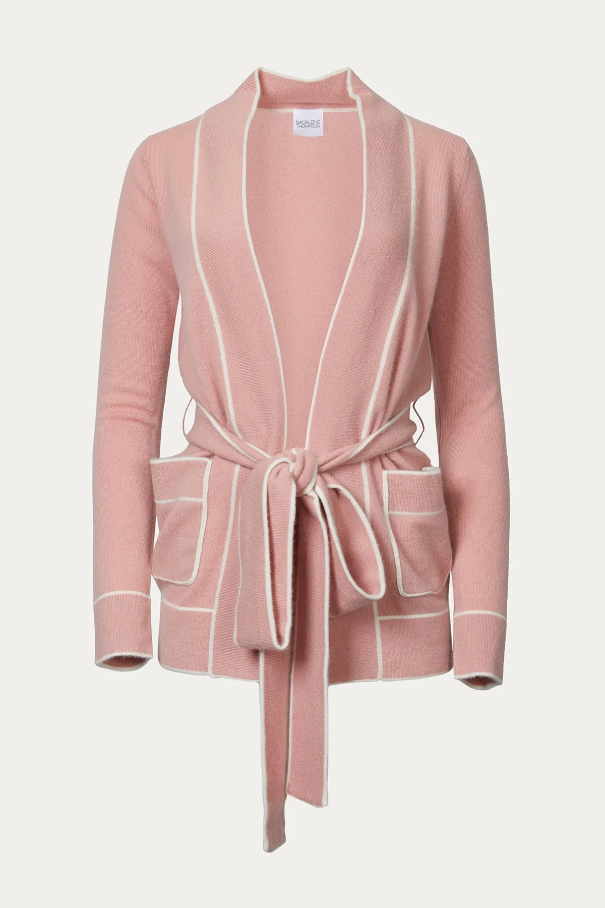 DIABLERET BELTED CASHMERE CARDIGAN