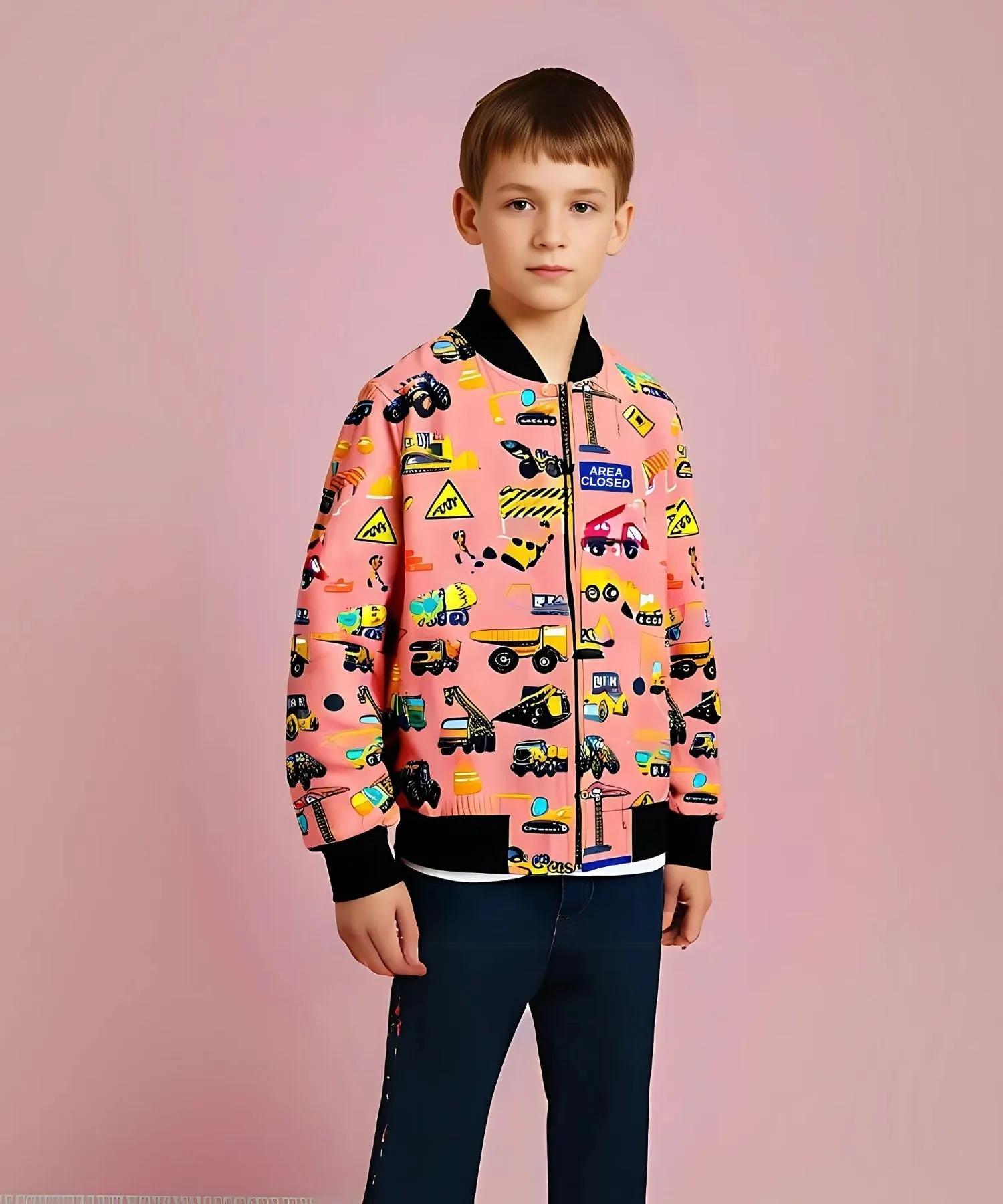 Dig It All Over Printed Bomber Jacket