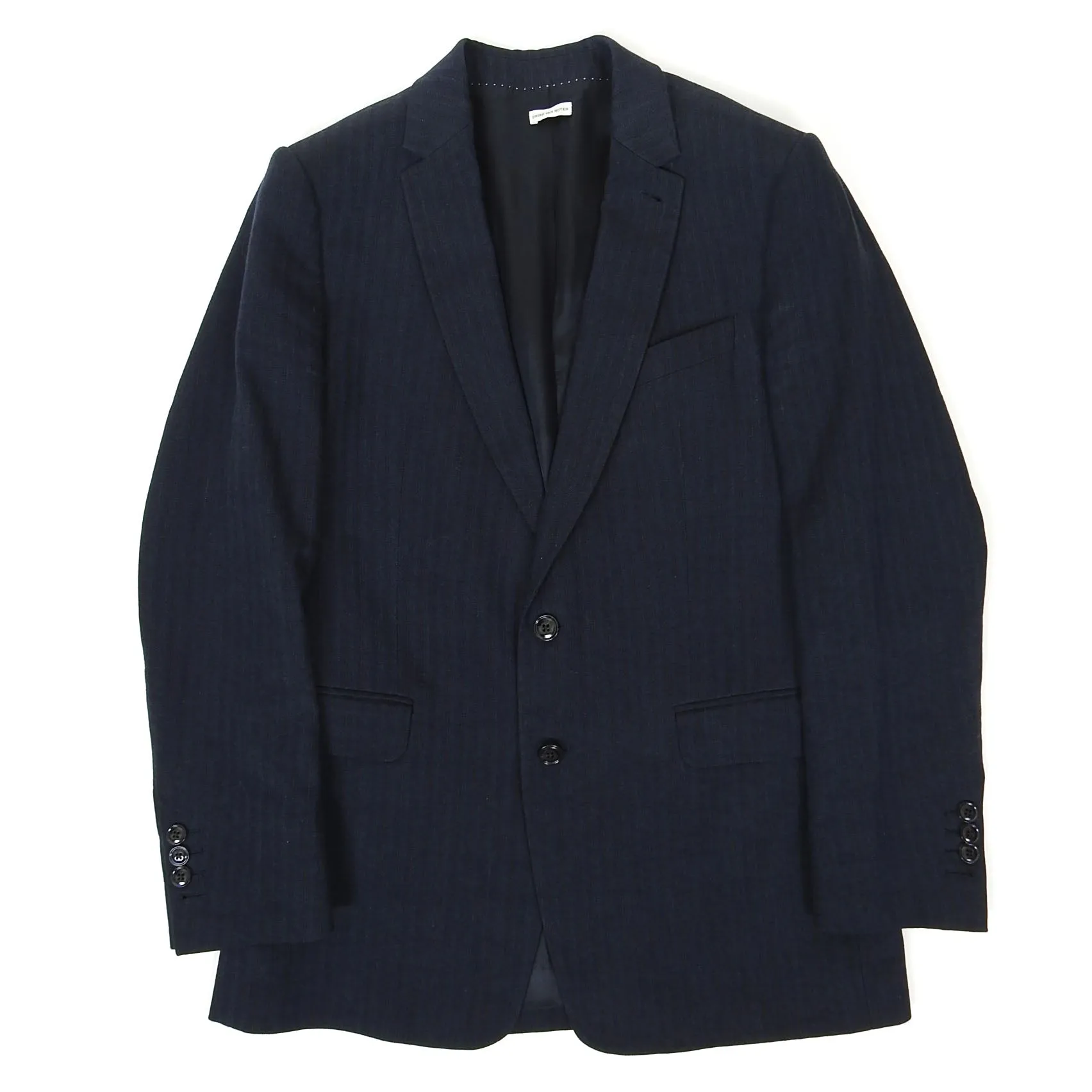 Dries Van Noten Striped 2 Piece Suit Size 48