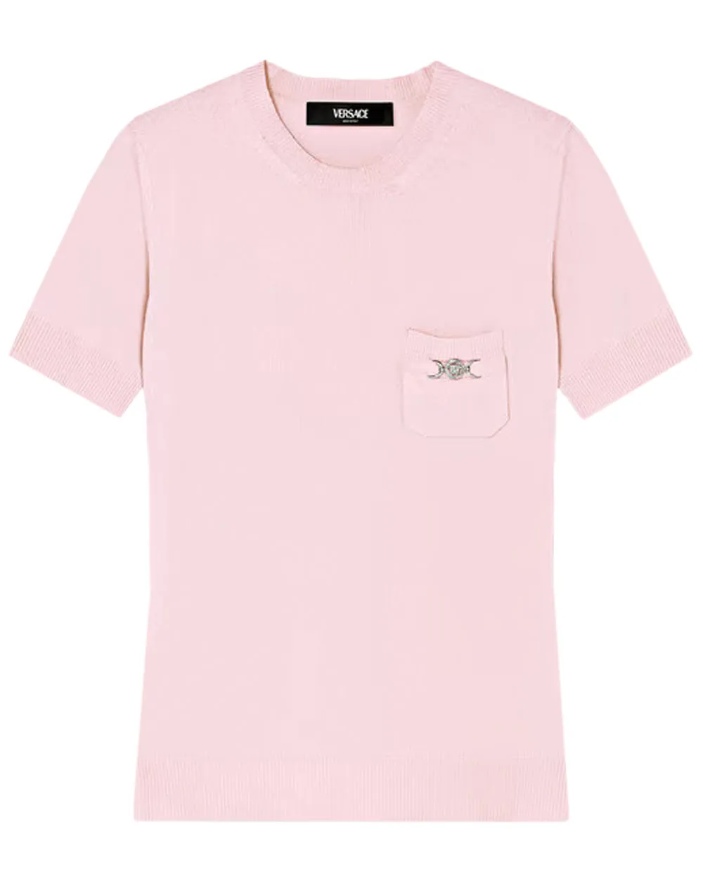 Dusty Rose Medusa Pocket Sweater