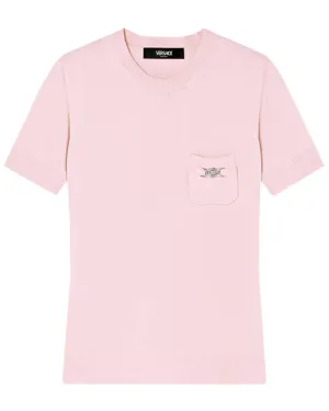 Dusty Rose Medusa Pocket Sweater