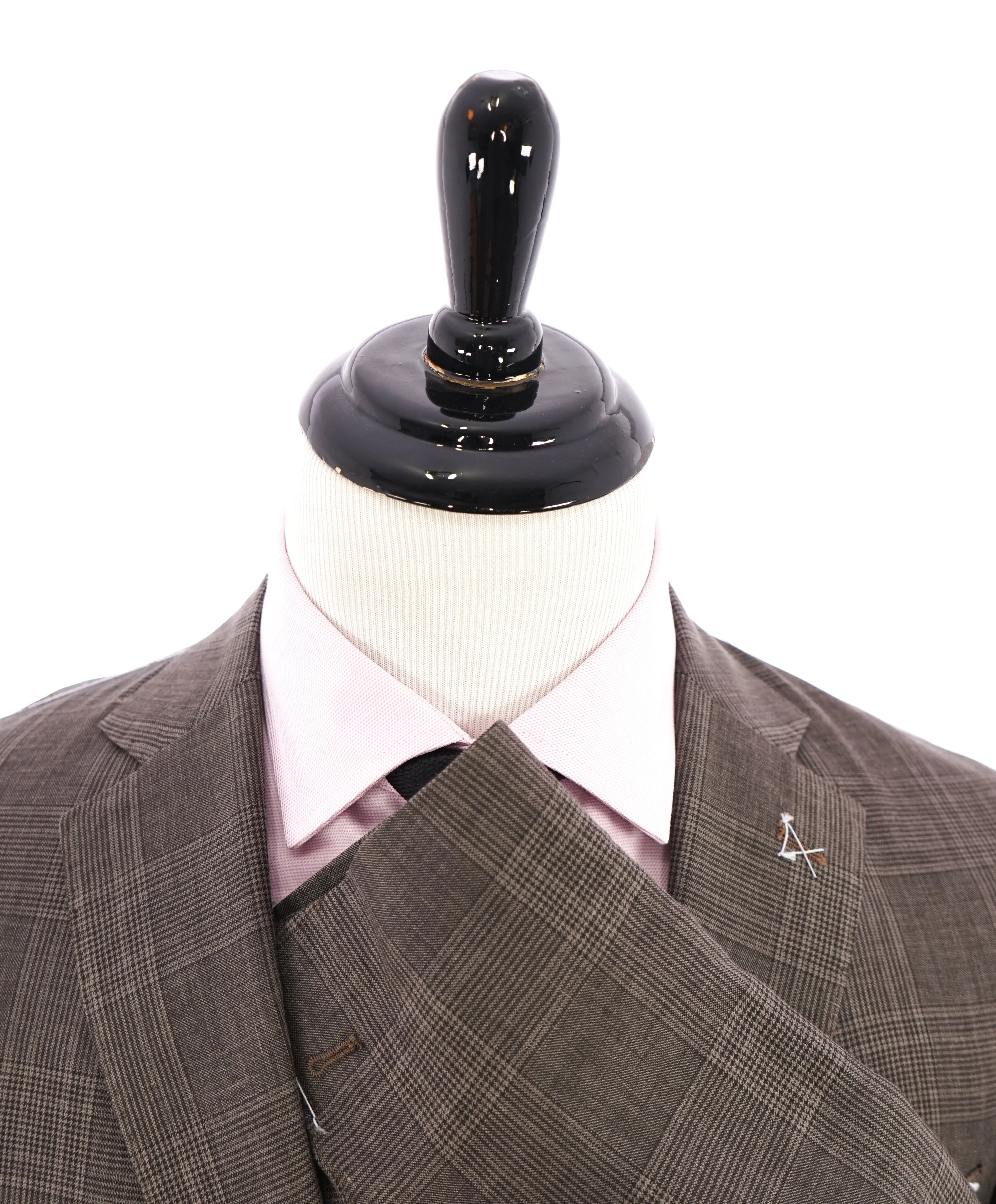 ELEVENTY -By ERMENEGILDO ZEGNA "PLATINUM" 2/3 Roll SILK/LINEN Suit - 44R