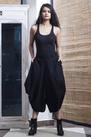 Eshna - Black Dhoti Pants