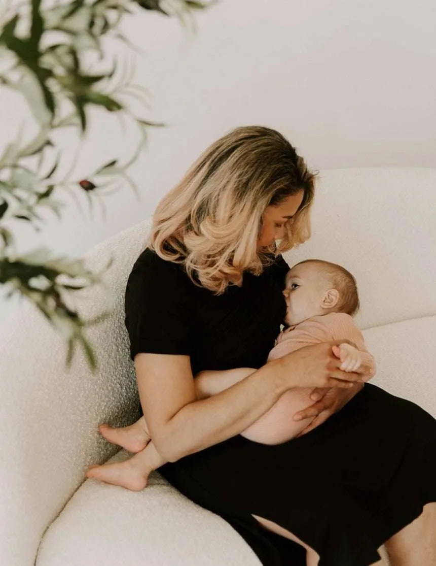 Everyday Breastfeeding Dress | Black