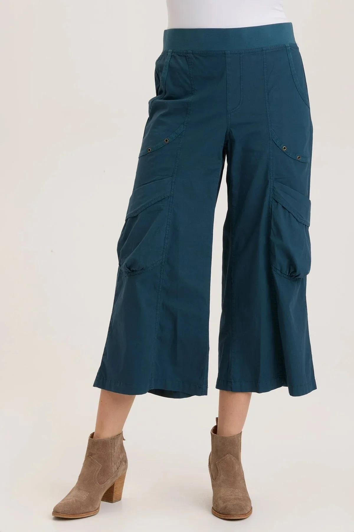 Falkner Crop Pant - Seaport FINAL SALE